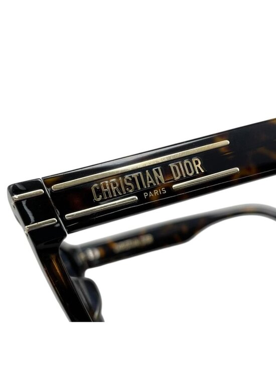 Dior Sunglasses Signature Square Tortoiseshell Logo Brown Blue Eyewear main image 4